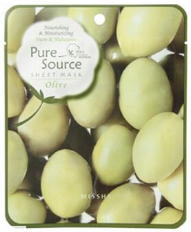 Olive Pure Source Sheet Mask 21g